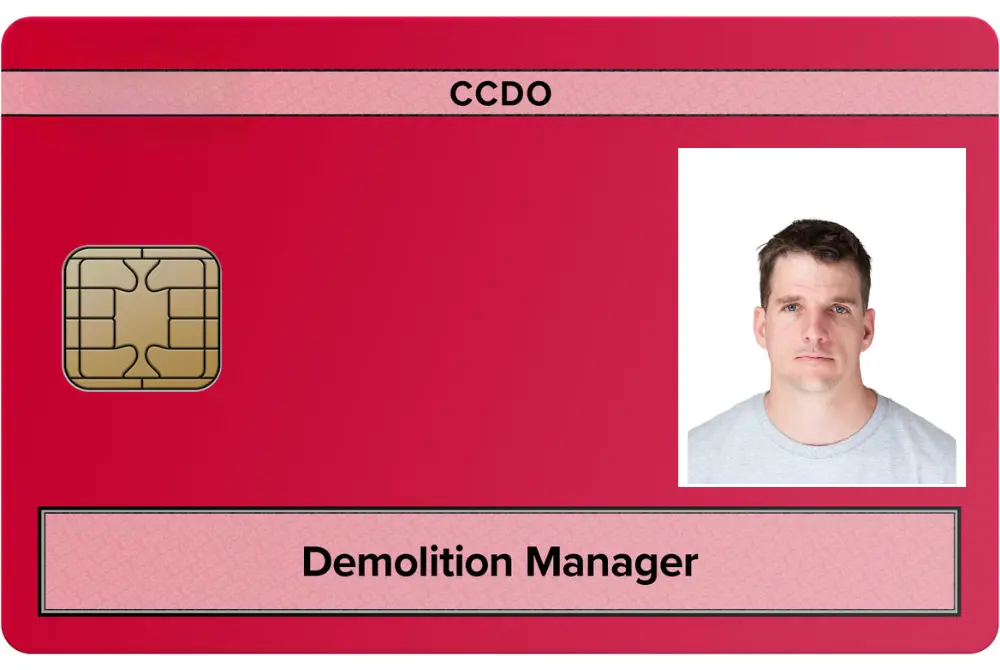CCDO Red Demolition Manager